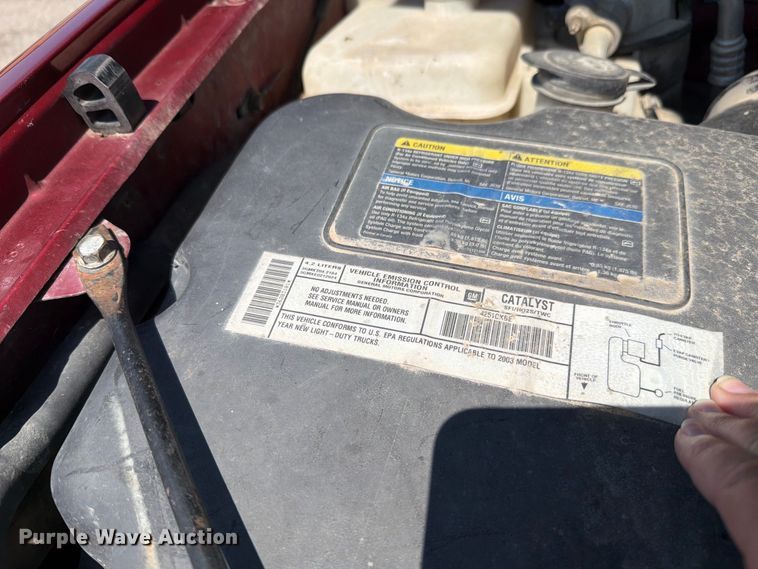 image for item FH6357 2003 Chevrolet Trailblazer SUV