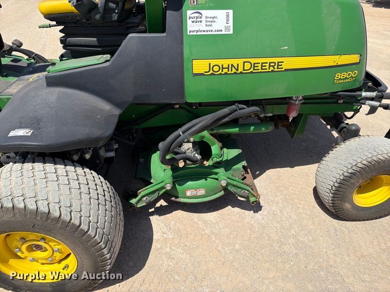 image for item FI0363 2012 John Deere 8800 Terrain cut reel mower