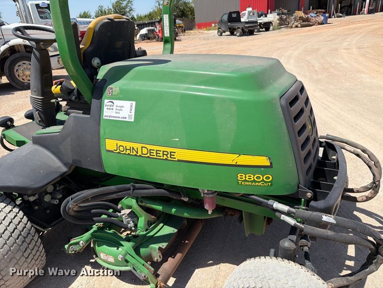 image for item FI0363 2012 John Deere 8800 Terrain cut reel mower