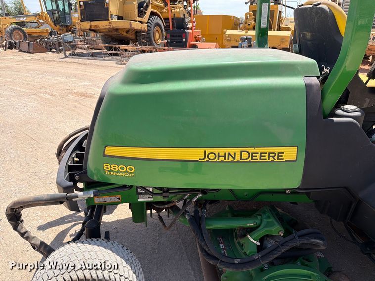 image for item FI0363 2012 John Deere 8800 Terrain cut reel mower