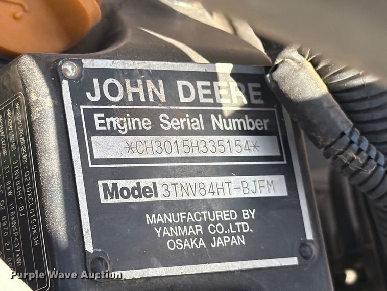 image for item FI0363 2012 John Deere 8800 Terrain cut reel mower
