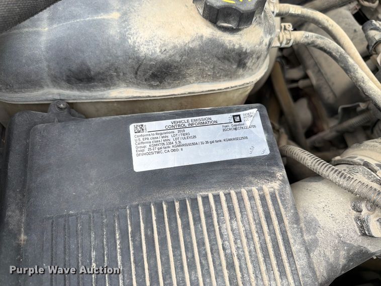 image for item FK3347 2019 Chevrolet Silverado 1500 LD Crew Cab pickup truck
