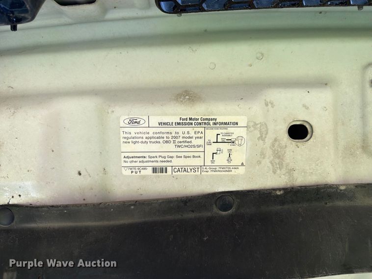 image for item FK3385 2007 Ford F150 Ext. Cab pickup truck