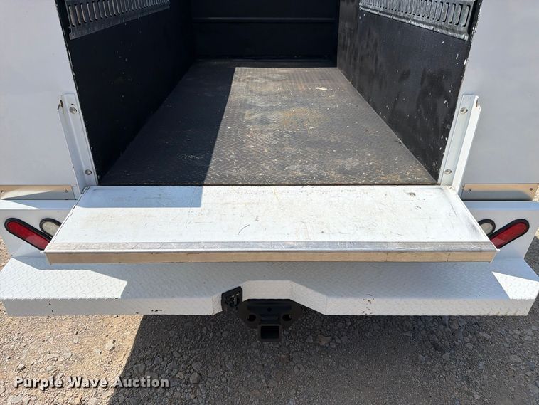 image for item FK3407 2015 Chevrolet Silverado 3500HD Crew Cab utility bed pickup truck