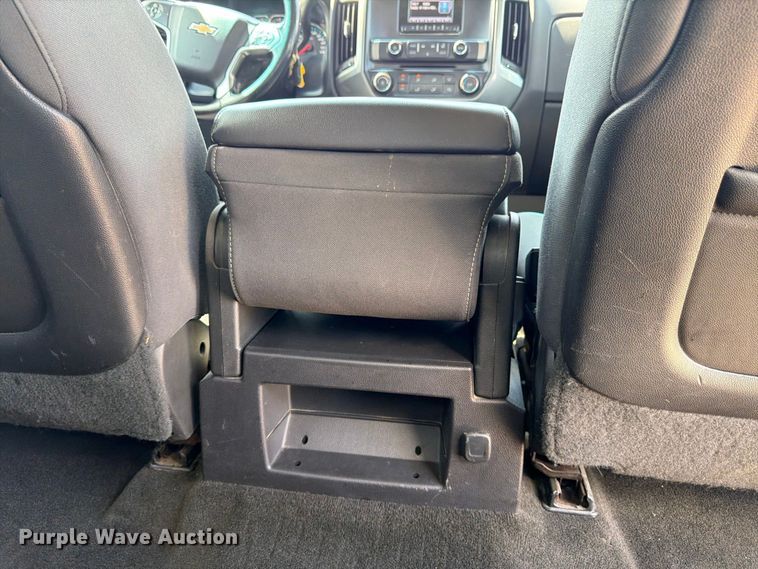 image for item FK3407 2015 Chevrolet Silverado 3500HD Crew Cab utility bed pickup truck