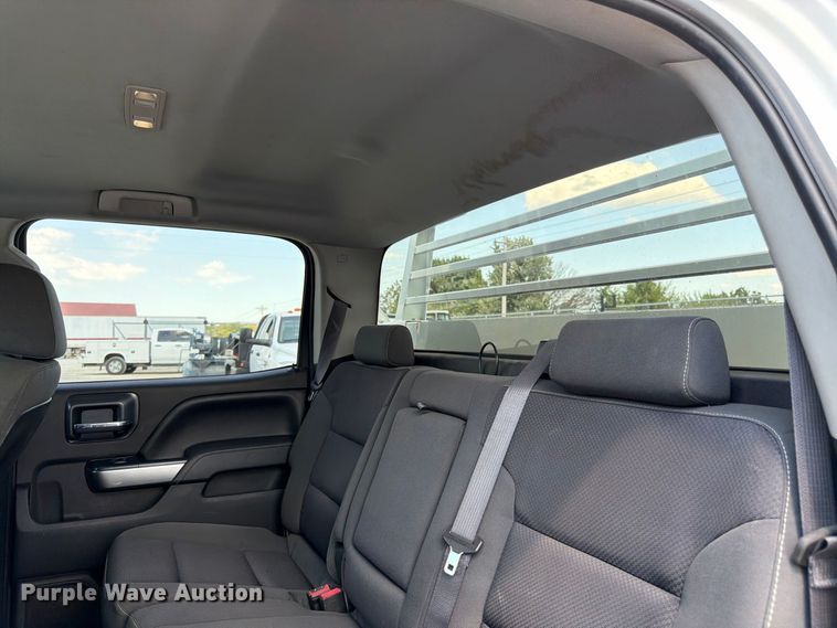 image for item FK3407 2015 Chevrolet Silverado 3500HD Crew Cab utility bed pickup truck