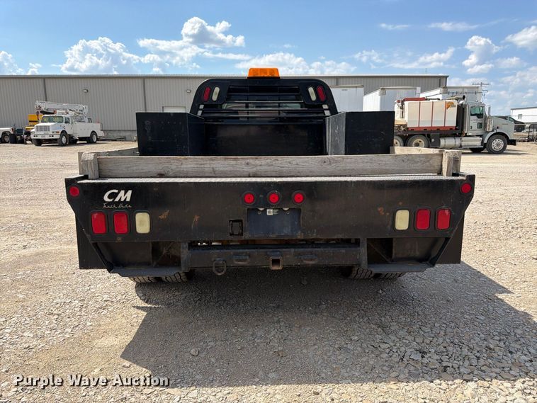 image for item FK3408 2008 Dodge Ram 3500HD Ext. Cab flatbed pickup truck