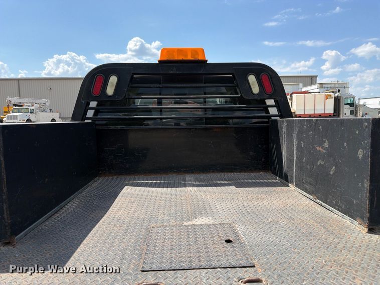 image for item FK3408 2008 Dodge Ram 3500HD Ext. Cab flatbed pickup truck
