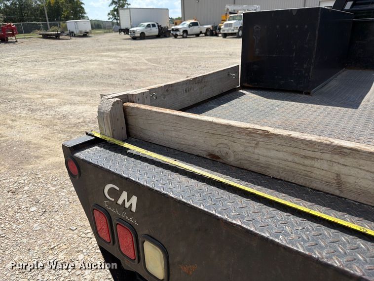 image for item FK3408 2008 Dodge Ram 3500HD Ext. Cab flatbed pickup truck