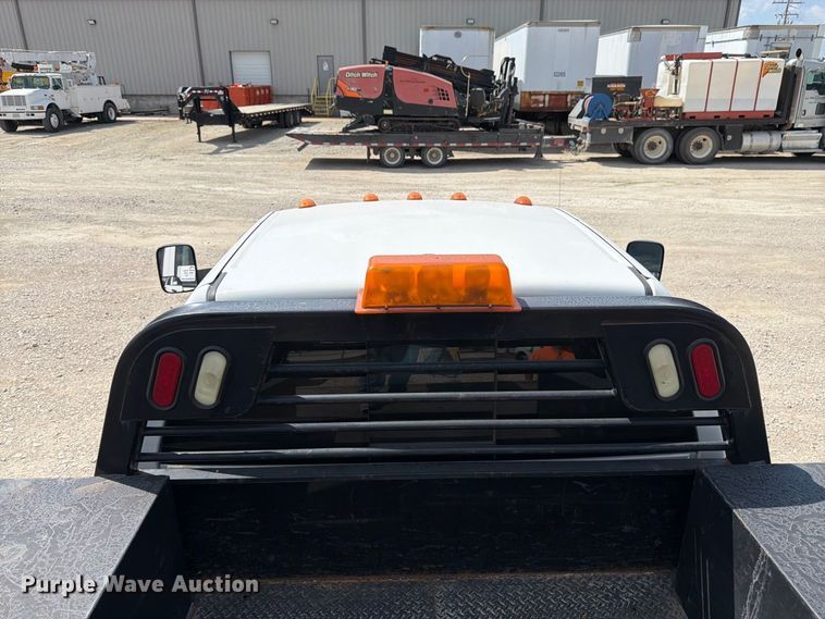 image for item FK3408 2008 Dodge Ram 3500HD Ext. Cab flatbed pickup truck