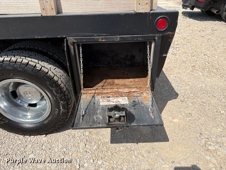 image for item FK3408 2008 Dodge Ram 3500HD Ext. Cab flatbed pickup truck