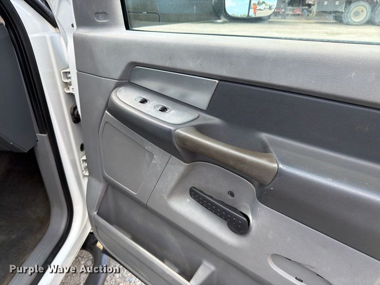 image for item FK3408 2008 Dodge Ram 3500HD Ext. Cab flatbed pickup truck