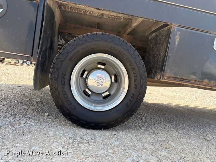 image for item FK3408 2008 Dodge Ram 3500HD Ext. Cab flatbed pickup truck