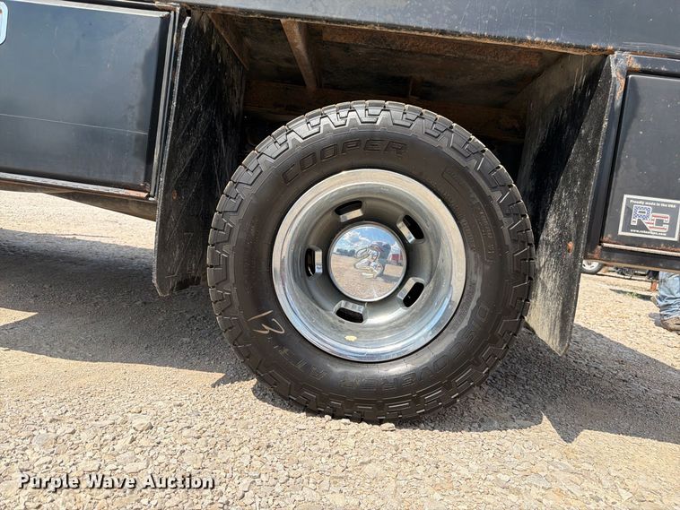 image for item FK3408 2008 Dodge Ram 3500HD Ext. Cab flatbed pickup truck