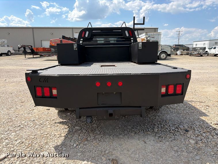 image for item FK3409 2012 Dodge  Ram 3500HD Crew Cab flatbed pickup truck