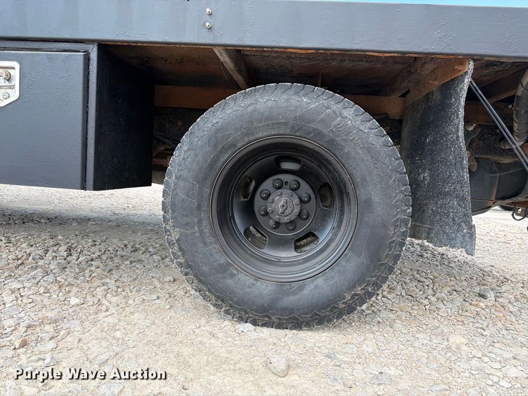 image for item FK3409 2012 Dodge  Ram 3500HD Crew Cab flatbed pickup truck