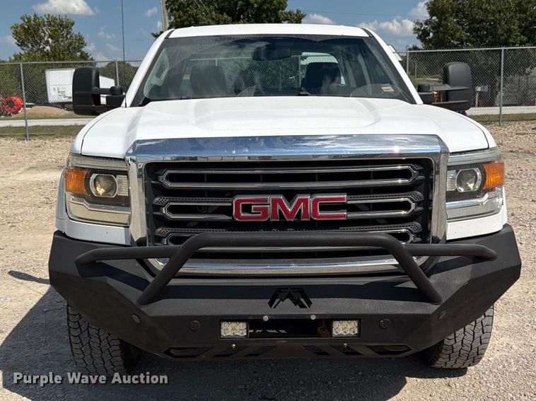 image for item FK3410 2015 GMC Sierra 2500HD Ext. Cab utility bed pickup truck