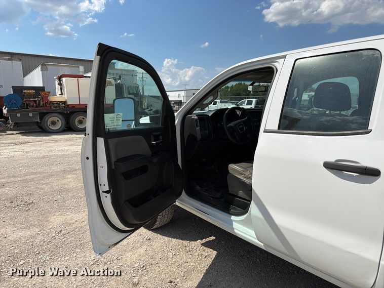 image for item FK3410 2015 GMC Sierra 2500HD Ext. Cab utility bed pickup truck