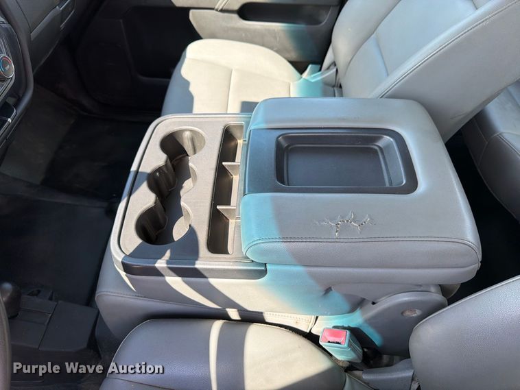 image for item FK3410 2015 GMC Sierra 2500HD Ext. Cab utility bed pickup truck