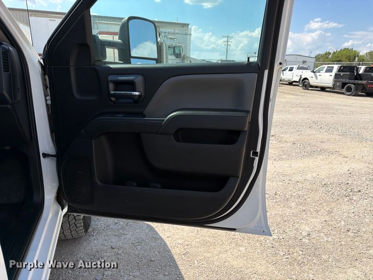 image for item FK3410 2015 GMC Sierra 2500HD Ext. Cab utility bed pickup truck