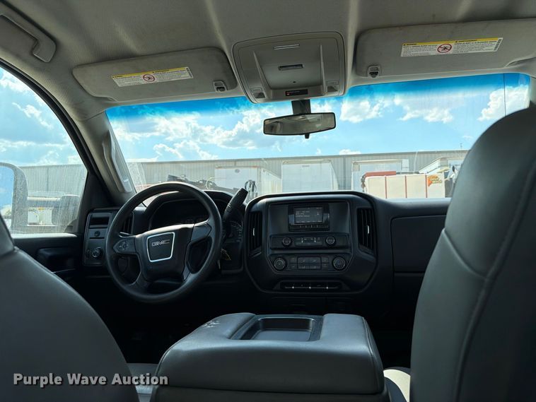 image for item FK3410 2015 GMC Sierra 2500HD Ext. Cab utility bed pickup truck