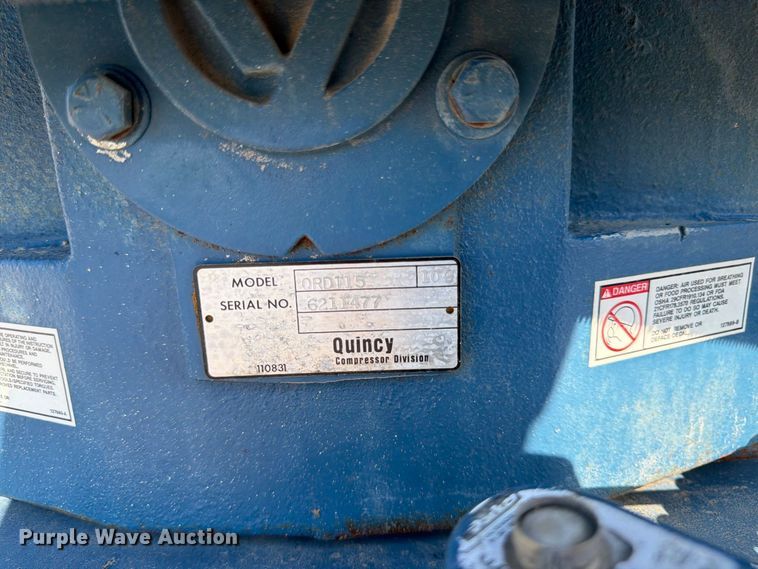 image for item FK3412 Quincy QRD-15 air compressor