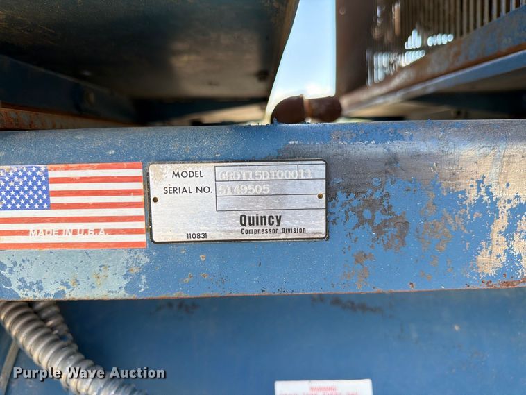 image for item FK3412 Quincy QRD-15 air compressor