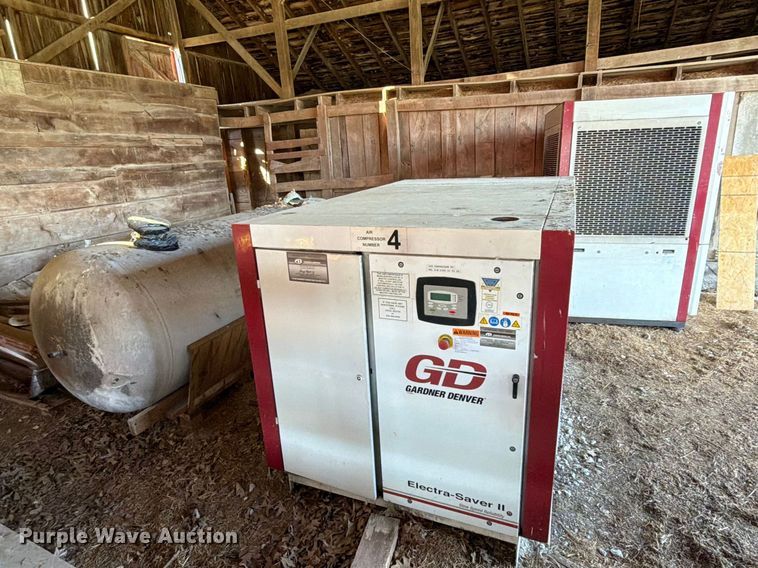 image for item FK3413 Gardner Denver Electra-Saver II air compressor