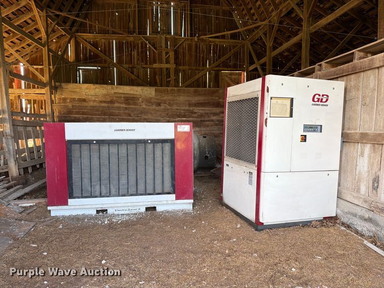 image for item FK3413 Gardner Denver Electra-Saver II air compressor