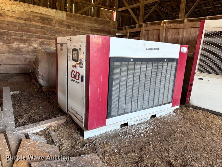 image for item FK3413 Gardner Denver Electra-Saver II air compressor