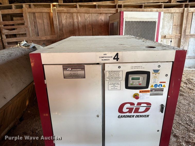 image for item FK3413 Gardner Denver Electra-Saver II air compressor