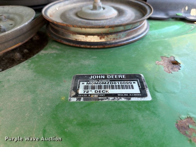 image for item FK3419 John Deere 997 ZTRAK ZTR lawn mower