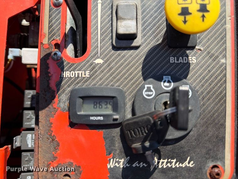 image for item FK3420 2016 Bad Boy ZT 747EE ZTR lawn mower