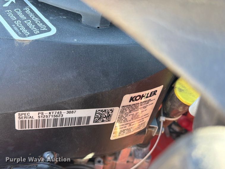 image for item FK3420 2016 Bad Boy ZT 747EE ZTR lawn mower