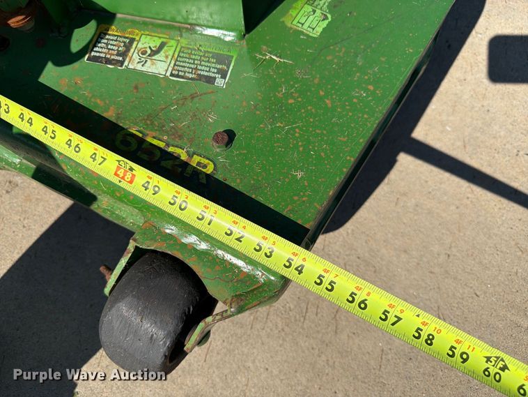 image for item FK3421 2020 John Deere 652R lawn mower