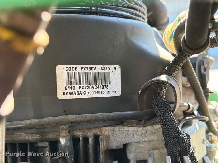 image for item FK3421 2020 John Deere 652R lawn mower