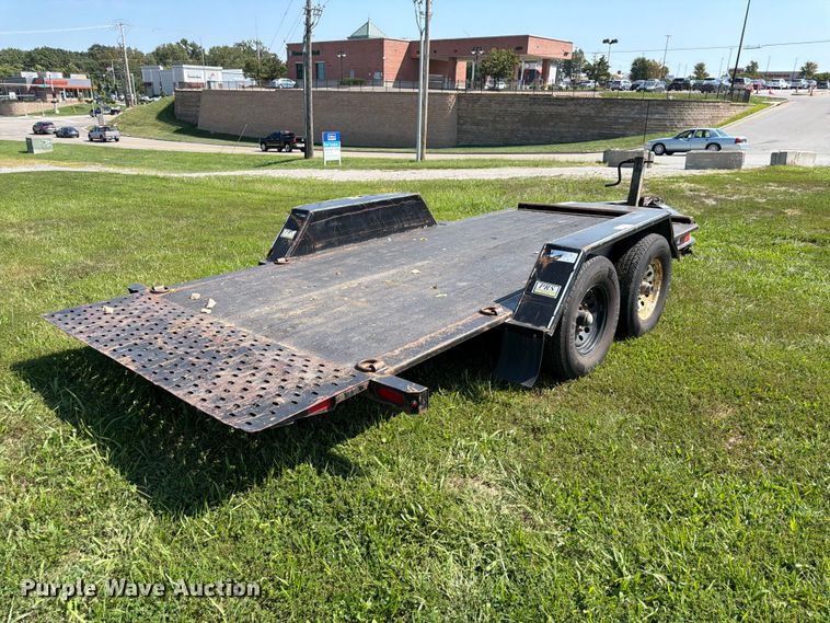 image for item FK3645 2015 Felling tilt deck equipment trailer