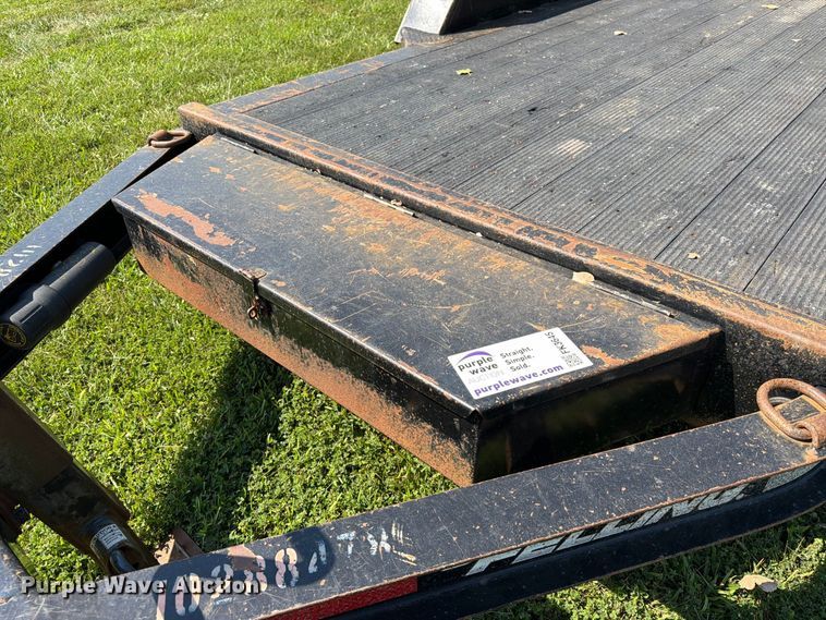 image for item FK3645 2015 Felling tilt deck equipment trailer