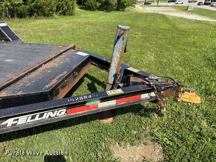 image for item FK3645 2015 Felling tilt deck equipment trailer