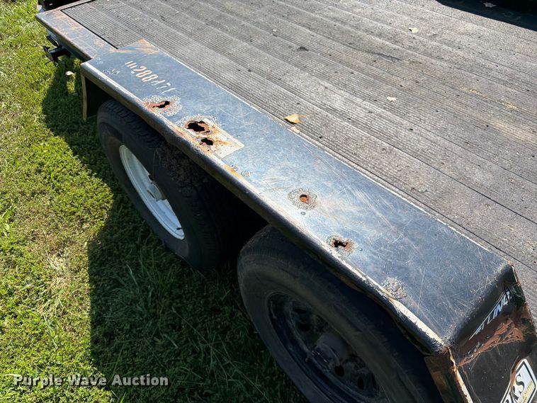 image for item FK3645 2015 Felling tilt deck equipment trailer
