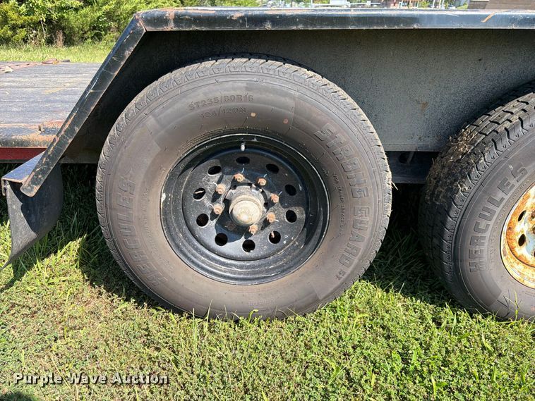 image for item FK3645 2015 Felling tilt deck equipment trailer