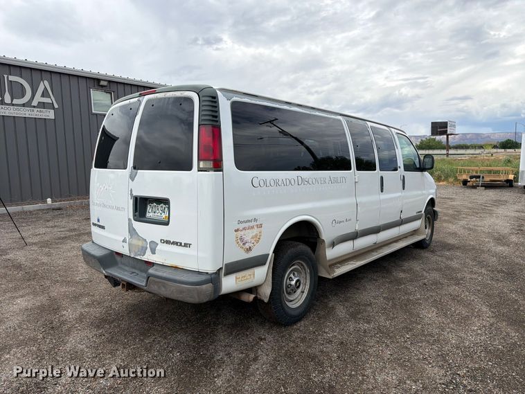 image for item FK4594 2002 Chevrolet Express van