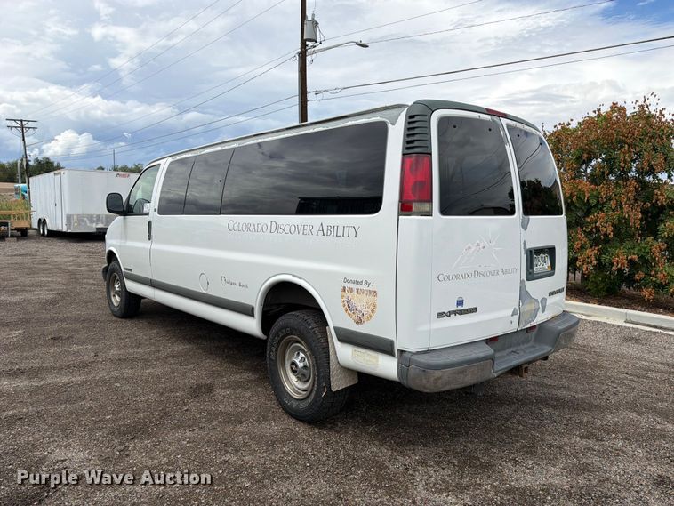 image for item FK4594 2002 Chevrolet Express van