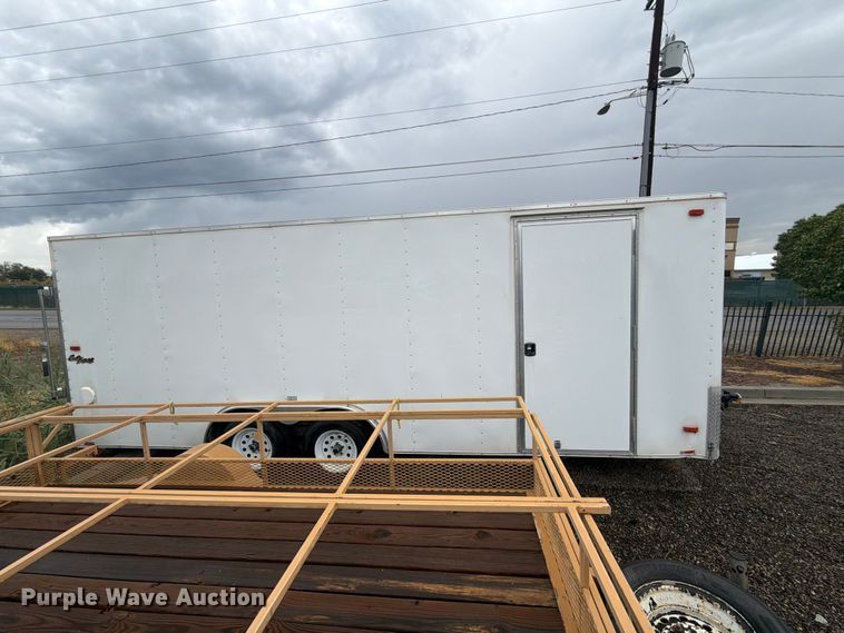 image for item FK4596 2014 LGS Trailers Pace enclosed cargo trailer