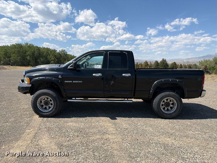 image for item FK4610 2005 Dodge Ram 2500 Ext. Cab pickup truck