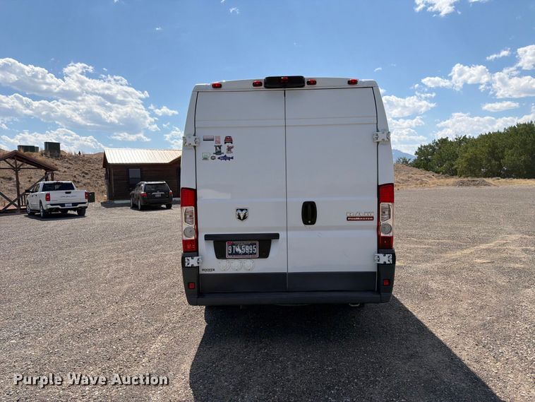 image for item FK4611 2018 RAM Promaster 3500 van