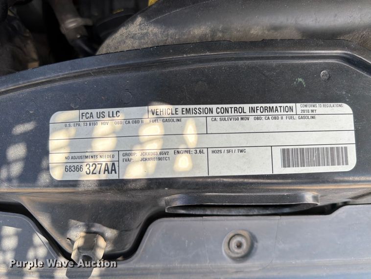 image for item FK4611 2018 RAM Promaster 3500 van