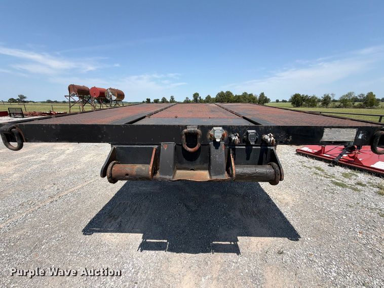 image for item FN2553 1997 Talbert lowboy equipment trailer