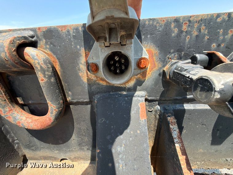 image for item FN2553 1997 Talbert lowboy equipment trailer