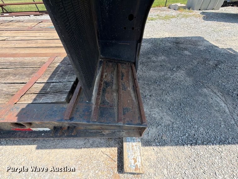 image for item FN2553 1997 Talbert lowboy equipment trailer